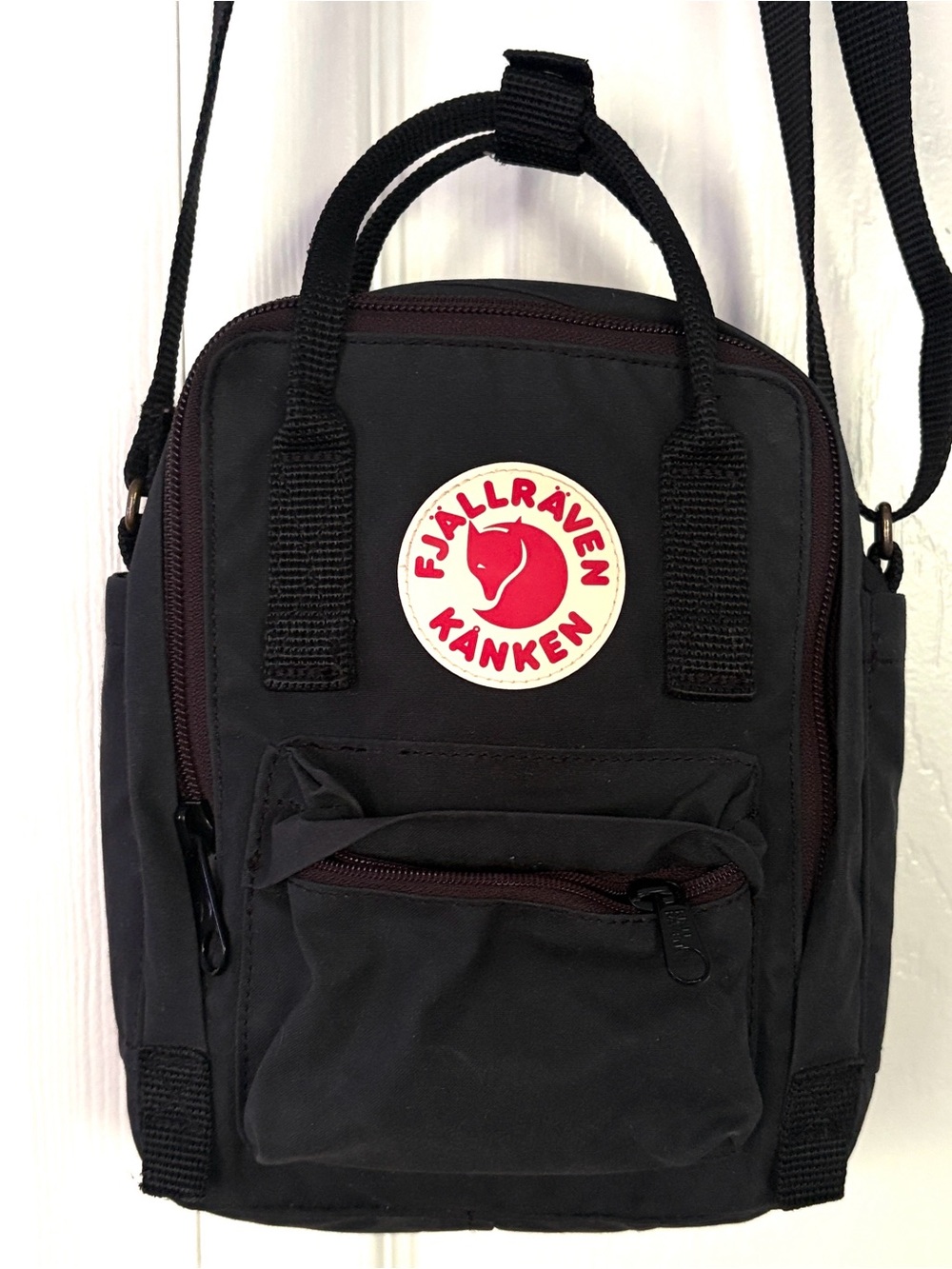 Fjallraven Bag Unisex Kanken Sling Bag Crossbody Black - Picture 12 of 15